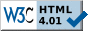 W3C HTML 4.01